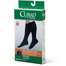 Curad Knee High Compression Hosiery 15 20mmhg Walmart Com Walmart Com