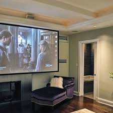 Projector Design Ideas Pictures Remodel And Decor Projector In Bedroom Living Room Theaters Contemporary Bedroom Design