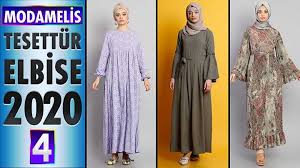 Modamelis Elbise Modelleri 2020 4 Yeni Sezon Trend Tesettur Elbise Modelleri Elbise Modelleri Elbise Trendler