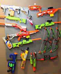 This is so simple to build it will make you get up and start yours today! How To Build A Nerf Gun Wall With Easy To Follow Instructions
