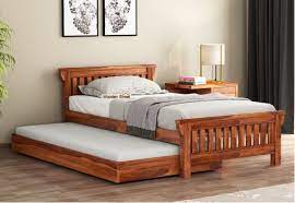 Kids bedroom furniture pull out sofa bed cute leather day. Trundle Beds Upto 70 Off Buy Trundle Bed For Kids Online In India Best Prices