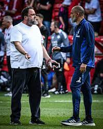 Nottingham Forest owner Evangelos Marinakis has been slammed for storming  onto the field and confronting Nuno Espirito Santo 😳