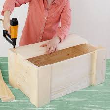 Keep all your basic tools in your workspace. Build Basic Wooden Boxes