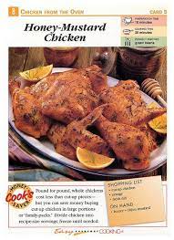 Easy Everyday Cooking Cards Honey Mustard Chicken Chicken From The Oven Honey Mustard Chicken Recipes Honey Mustard Chicken Cooking