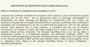 Each member of the human society lives his or her life in conformity … What Is Certificate Of Completion And Compliance Ccc It Replaces The Certificate Of Fitness For Occupation Cfo Issued By Local