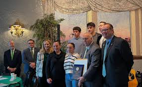 Honored to host the South Boston Citizen's Association Jimmy Flaherty  Kick-off Breakfast to start our celebration of St. Patrick's Day and  Evacuation Day with neighbors and colleagues in government. Congratulations  to Jimmy