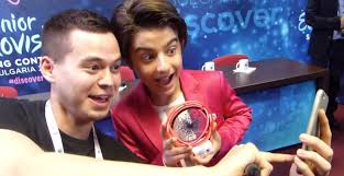 Armenia's Mika at the winner's press conference: "I'm feeling very happy!"