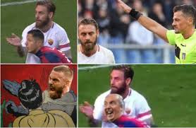 Lui è un attaccante che qualcosa puo sempre crearlo, vive per fare male agli avversari. De Rossi La Manata A Lapadula Ho Trovato Quello Che Si E Buttato Totti Tutti Possono Sbagliare Sport
