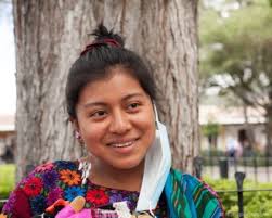 People walk past pictures of people who disappeared during. Guatemalan Women Antiguadailyphoto Com
