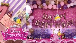 See more ideas about princess theme, princess theme party, princess birthday party. Disney Princess Party 3rd Birthday Party Princess Party Theme Youtube