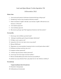 Contoh tes karakteristik pribadi (tkp), terdiri dari 35 soal dengan estimasi waktu pengerjaan 3o menit. Contoh Soal Tes Masuk Rs Muhammadiyah Cute766