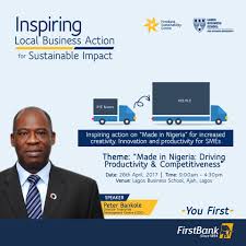Meet Our Speakers Peter Bankole First Bank Of Nigeria Limited Facebook