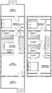 +what is the square footaga os a 16x40 building? 16x40 House 1193 Sq Ft Pdf Floor Plan Instant Etsy Shed House Plans Tiny House Floor Plans Shed Homes