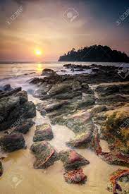 Check spelling or type a new query. Dramatic Sunset Over The Ocean At Yan Kedah Stock Photo Picture And Royalty Free Image Image 125031220