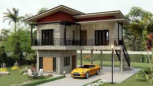 Simple two-storey house with two bedrooms - Cool House Concepts