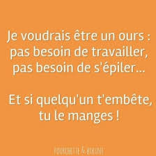 A Ressemble Au Bonheur Ours Epiler Bonheur Fun Drole Rigolo Humour Fourchetteetbikin