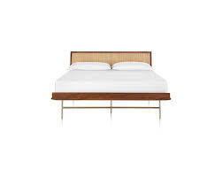 Nelson Thin Edge Bed In 2020 Mid Century Modern Bed Bed Bed Frame