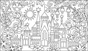 Ausmahlbilder ritterburg innen / ausmalbilder burgen zum ausdrucken : Schwarz Weiss Darstellung Der Marchenland Burg Zum Ausmalen Entwicklung Von Kindern Fahigkeiten Fur Das Zeichnen Vektorbild Lizenzfrei Nutzbare Vektorgrafiken Clip Arts Illustrationen Image 73247790