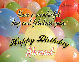 We did not find results for: Happy Birthday Ahmad
