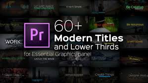 Premiere lower third templates come as different file types. 500 Lower Third Video Templates Compatible With Adobe Premiere Pro