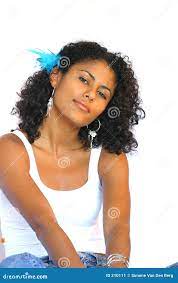 Arrogant smile stock image. Image of curls, adult, elegant - 210111