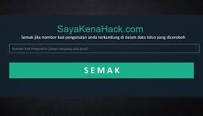 Sila pastikan nama & nombor kad pengenalan di bawah adalah sama dengan pendaftaran telco sebelum ini. Apa Perlu Dibuat Jika Data Peribadi Anda Ada Di Sayakenahack Com Soyacincau Com