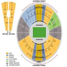 Qualified Cotton Bowl Stadium Seating Chart Rows Rose Bowl