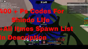 How to get anything to spawn 100% of the time in shindo. 400 Private Server Codes Shindo Life Spawn List Desc Youtube