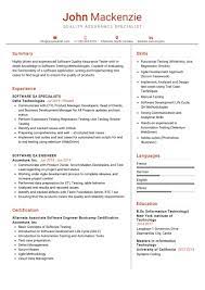 Find the best quality assurance manager resume examples to help you improve your own resume. Quality Assurance Specialist Resume Sample 2021 Writing Tips Resumekraft