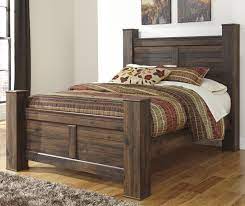 Maybe you would like to learn more about one of these? Signature Design By Ashley Quinden B246 67 64 61 98 Rustic Queen Poster Bed Northeast Factory Direct Panel Beds