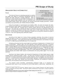 Adolescent Health in Connecticut