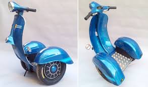 A Vespa Had To Die For The Segway To Look Cool Konzeptfahrzeuge Vespa Coole Erfindungen