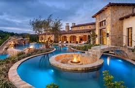 Grande Piscine De Design Extraordinaire En 60 Photos Top Piscine Exterieure Villa De Reve Piscines De Luxe