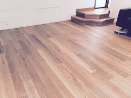 Spotted Gum Brushed Matt Floating Floor With Handmade Entry Stairs Supplied Spotted Gum Flooring Refinishing Floors Flooring