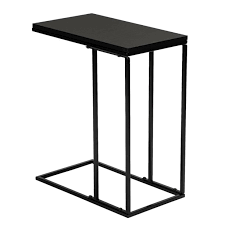 Coffee table small space should always look refreshing, unique and elegant, as that is where you would sit for a fresh cup of coffee and feel rejuvenated. Zimtown Black Metal C Shaped Snack Sofa Coffee End Side Table For Small Space Walmart Com Walmart Com
