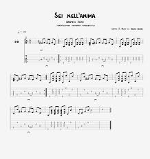 Leggere gli spartiti per chitarra, gli accordi e le tablature: Spartiti Per Chitarra Di Musica Pop Musica Da Film Cinema E La Canzone Napoletan