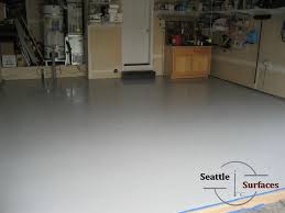 Solid Colored Epoxy Garage Floor Over An Epoxy Moisture Barrier Garage Floor Epoxy Flooring Colored Epoxy