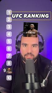 UFC RANKING! #ufc #mma