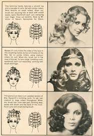 Hair Setting Pattern Bottom 70s Hair Vintage Hairstyles Hair Setting