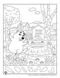 Lee , commander of the confederate army, surrendered to general ulysses s. Groundhog Day Hidden Picture Worksheet Woo Jr Kids Activities
