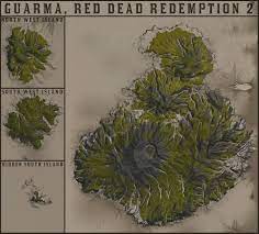 Full Map Of Guarma Found In The Files Reddeadmysteries