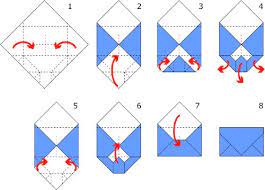 Make an envelope with beautiful paper. Mini Envelope Pins For Swapping Origami Envelope Homemade Envelopes How To Make An Envelope