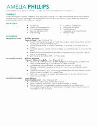 An employer may need either one of these file formats. Restaurant Manager Resume Examples Beautiful Best Restaurant Assistant Manager Resume Example Job Resume Examples Resume Examples Manager Resume