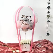 Happy birthday flowers and balloons delivery. Balloon Bouquet Online Delivery Buy Birthday Balloon Floweraura Floweraura