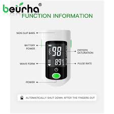 Finger oximeter digital fingertip pulse oximeter blood oxygen saturation meter finger spo2 pr heart rate monitor health care $4.92 всем привет! Beurha Oximeter Fingertip Pengukur Kadar Oksigen Dalam Darah Oxymeter Spo2 Dan Pulse Oximeter Shopee Indonesia