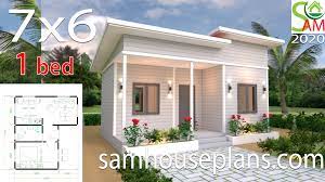 Tool shed plans simple steps building via. House Plans 7x6 With One Bedroom Shed Roof Samhouseplans