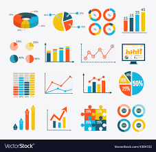 Infographic Set Graph And Charts Diagrams