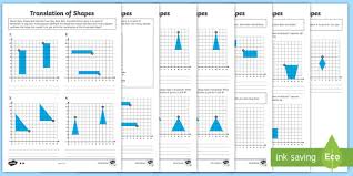 The worksheet is an assortment of 4 intriguing pursuits that will enhance your kid's knowledge and abilities. Ks2 Translation Of Shapes Sheets Translating Shapes Year 4