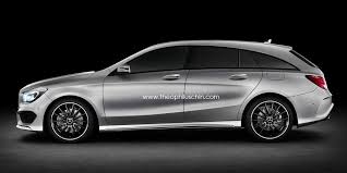 Artist S Rendering Of The Mercedes Benz Cla Shooting Brake Benzinsider Com A Mercedes Benz Fan Blog