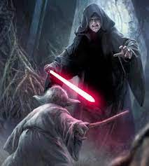 Fill your cart with color today! Darth Sidious Vs Yoda On Dagobah Star Wars Pictures Star Wars Images Star Wars Jedi